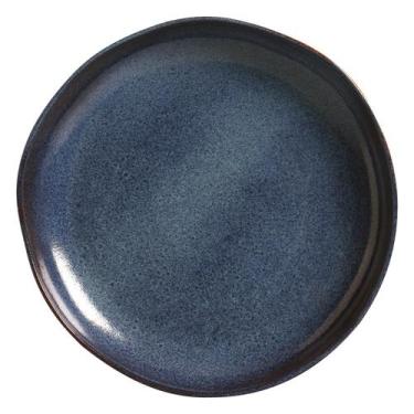 Imagem de Travessa Redonda Grande Orgânico Stoneware Titanium Ø36cm - Porto Bras