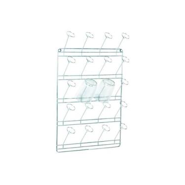 Imagem de Escorredor De Copos De Parede Com Capacidade Para 20 Copos - Santa Edw