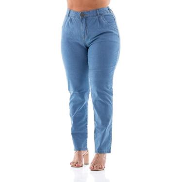 Imagem de Calça Jeans Feminina Arauto Cropped Reta-Feminino