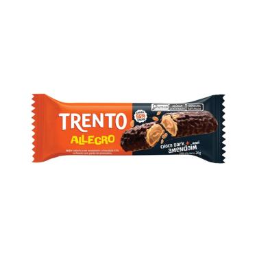 Imagem de Trento Wafer Recheado Allegro Dark 55% Cacau com Amendoim 26g