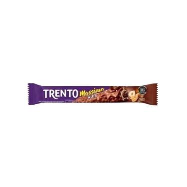 Imagem de Trento Wafer Recheado Nuts Massimo 25g - Display 15un