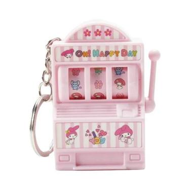 Imagem de Chaveiro Mini Slot Machine Para Crianças, Brinquedo Pendente Pikachu, 
