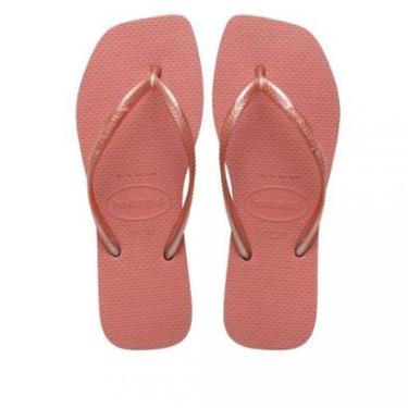Imagem de Chinelo Feminino Havaianas Glitter Slim Square-Feminino