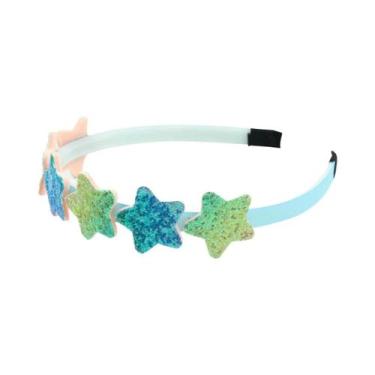 Imagem de Tiaras De Coração E Estrela Com Glitter Para Meninas, Acessórios De Ca