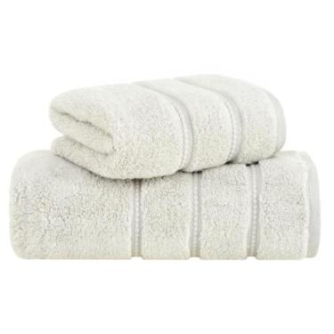 Imagem de Kit Toalha Banho e Rosto 2 Pçs Baby Skin Buddemeyer Luxus Cor:Bege 189