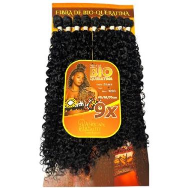 Imagem de Cabelo Bio Queratina Saara Cacheado African Beauty 320gr - bbless, Pre