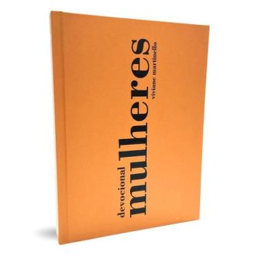 Imagem de Devocional mulheres capa laranja  editora vida