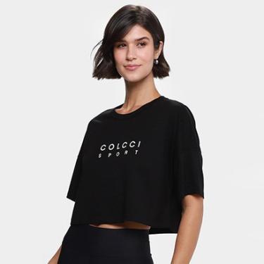 Imagem de Camiseta Colcci Cropped Feminina-Feminino
