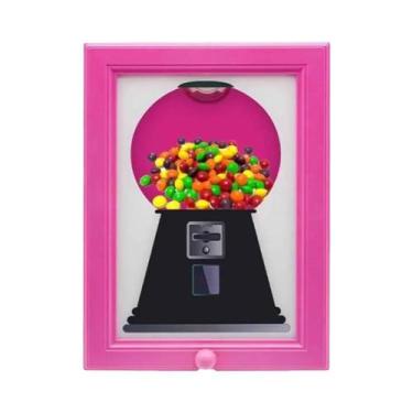 Imagem de Dispensador De Doces De Parede Com Porta-Retratos E Armazenamento De A