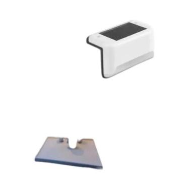 Imagem de Lâmpada Solar LED Branca Quente À Prova d'Água Para Degraus, Caminhos 