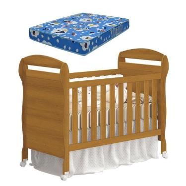 Imagem de Berço Americano Danny Savana com Colchão Ortobom - Reller