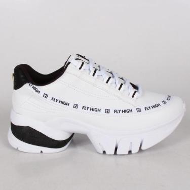 Imagem de Tênis Ramarim Fly High 2380104 Preto, Branco, Preto, 0015, 38