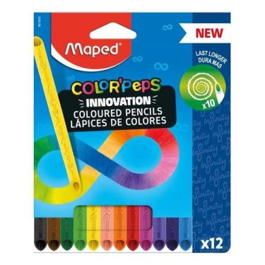 Imagem de Lapis de cor infinity c 12 - maped