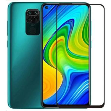 Imagem de Película de Vidro 9D Compatível com Xiaomi Redmi Note 9 / Transparente