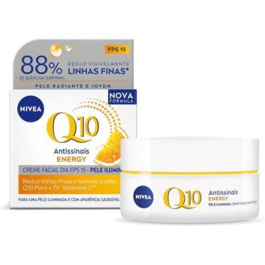 Imagem de NIVEA Q10 Energy Dia Antissinais FPS15 Pele Iluminada 50g