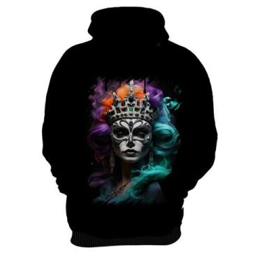 Imagem de Blusa de Frio Rainha Mexicana Dama Esqueleto 2, Inf 16