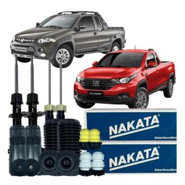 Imagem de 04 Amortecedores Cofap Batente Coifa Strada 2001 À 2020