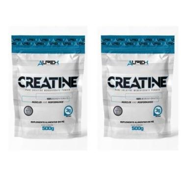 Imagem de Kit Creatina 100% Pura 1kg (2und 500g) - Alpex  Nutrition-Unissex