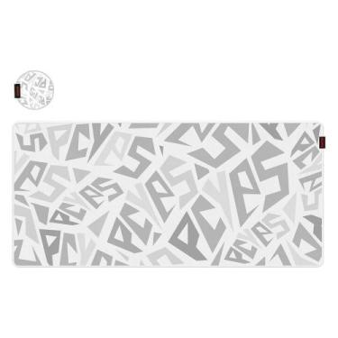 Imagem de Mouse Pad Gamer Pcyes Signature Extended White Ghost - 900 X 420 - Pms