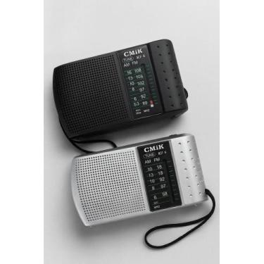 Imagem de Rádio AM/FM de bolso portátil de pilha no estilo antigo ICF-8 TG - Cmi