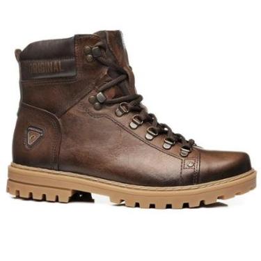 Imagem de Coturno Pegada 181505-09 Masculino - Castanho-Masculino