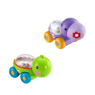 Imagem de Animais Bolinhas Divertidas Brinquedo Bebês Fisher-Price. Com bolas coloridas, sons e m...