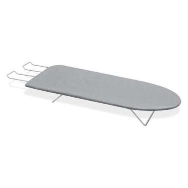 Imagem de Mesa Tábua de Passar Roupa Portátil Com Suporte Para Ferro Açomix Cor: