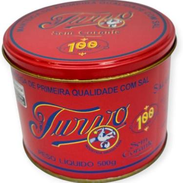 Imagem de Manteiga Turvo Lata 500g - Premium - Com Sal - Sem conservantes - Prim