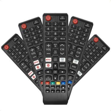 Imagem de Controle Remoto para TV Samsung UN32T4300AGXZD Compatível com Netflix 