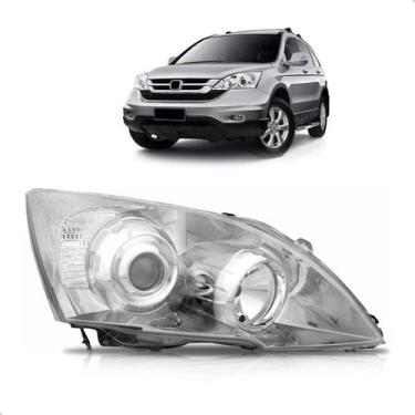 Imagem de Farol Crv 2007 A 2011 Elétrico Com Motor Com Projetor - SP ACESSÓRIOS,