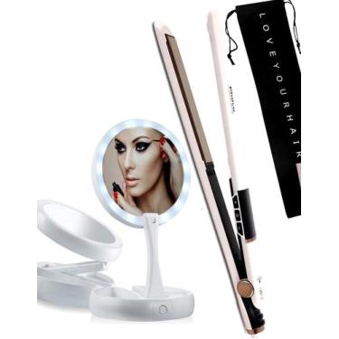 Imagem de Prancha De Cabelo Philco Titanium Profissional Salão Digital Ions 450f