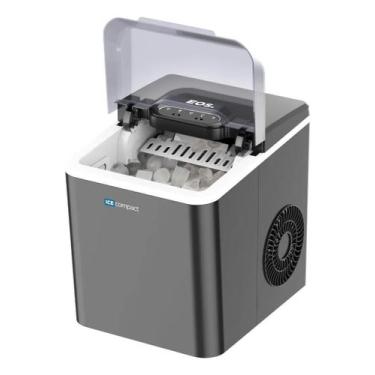 Imagem de Máquina De Gelo 12 Kg Inox Ice Compact Emg04 Eos Cinza, 220V
