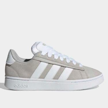 Imagem de Tênis Adidas Grand Court Alpha Masculino, Cinza, 39