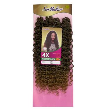 Imagem de Cabelo Crochet Braid Cacheado Fibra Orgânica Ser Mulher Ritmo 50cm 340