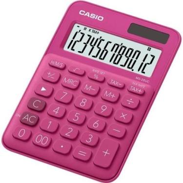 Imagem de Calculadora de Mesa Casio MS20UC 12 Dígitos Pink