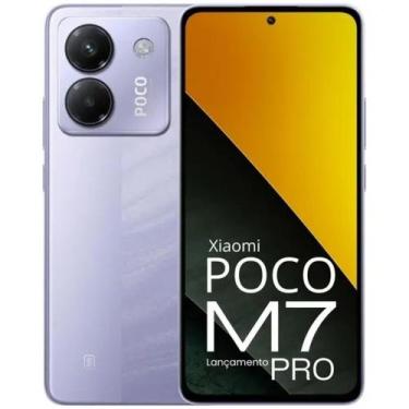 Imagem de Smartphone M7 Pro 5G Global 256GB 8GB RAM Dual SIM Tela 6.67 Roxo. NFC