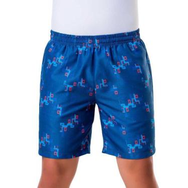 Imagem de Bermuda Estampada Elite Esporte Matira, Marinho, EG2