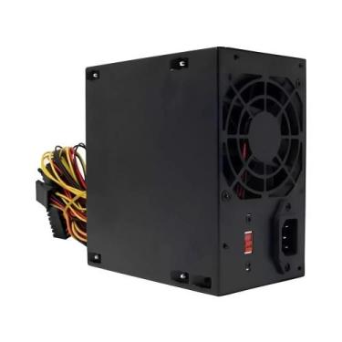 Imagem de Fonte Bluecase Atx 350w Com Cabo Preto Blu350-ebps3, 115V ~ 230V