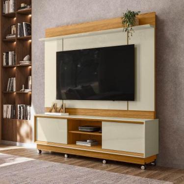 Imagem de Painel TV até 75 Sala Home Theater 183cm Pés Rodízio Aspen M20 - D Ros