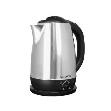 Imagem de Chaleira Eletrica Aroma Acet01i-02 Inox 2,2l 1500w Controle De Tempera