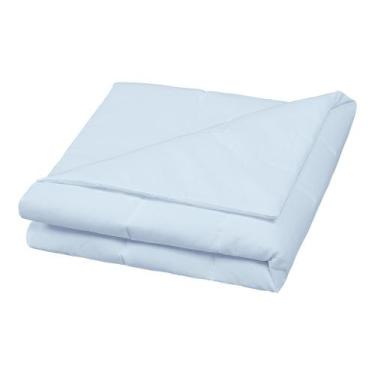 Imagem de Edredom para Bebê Liso Dupla Face Azul - Batistela Baby
