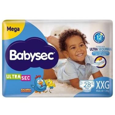 Imagem de Fralda babysec galinha pintadinha mega (tamanhos a escolher), XXG