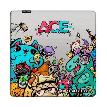 Imagem de Mousepad Gamer Fallen Ace Control, Grande 450x450mm - MP-FN-AC-CO-GR
