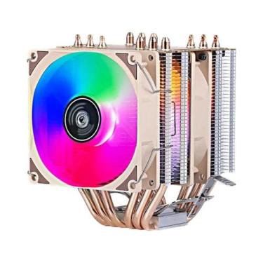 Imagem de Cooler De CPU Com Ventilador De 90mm, Resfriamento a Ar, Torres Duplas