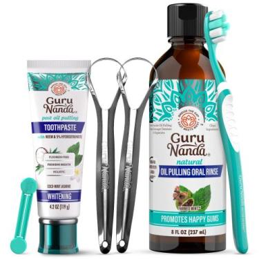 Imagem de Kit de Cuidados Orais Diários GuruNanda com Enxaguante Bucal 237ml