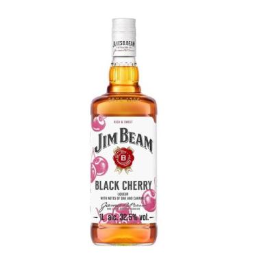 Imagem de Whisky Bourbon Jim Beam Black Cherry 1L