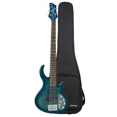 Imagem de Contrabaixo Strinberg Horizon H5B TBL Ativo/Passivo 5 Cordas