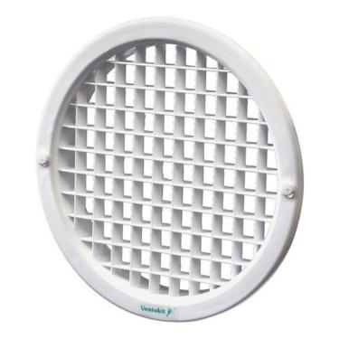 Imagem de Grade Grelha Ventilação Redonda 150mm C/ Tela Westaflex