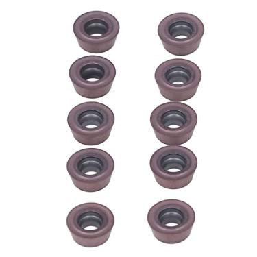 Imagem de Inserções de torno CNC Inserções de metal duro resistentes ao desgaste 10 peças para torneamento