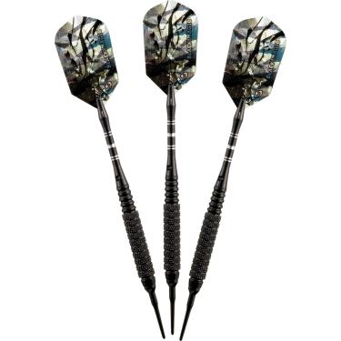Imagem de Viper Black Magic Soft Tip Darts, Knurling grosso, 18 gramas